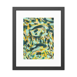 Where Silence Holds Me | Cenotes | Framed  Abstract Art Print | Bucket List Collection