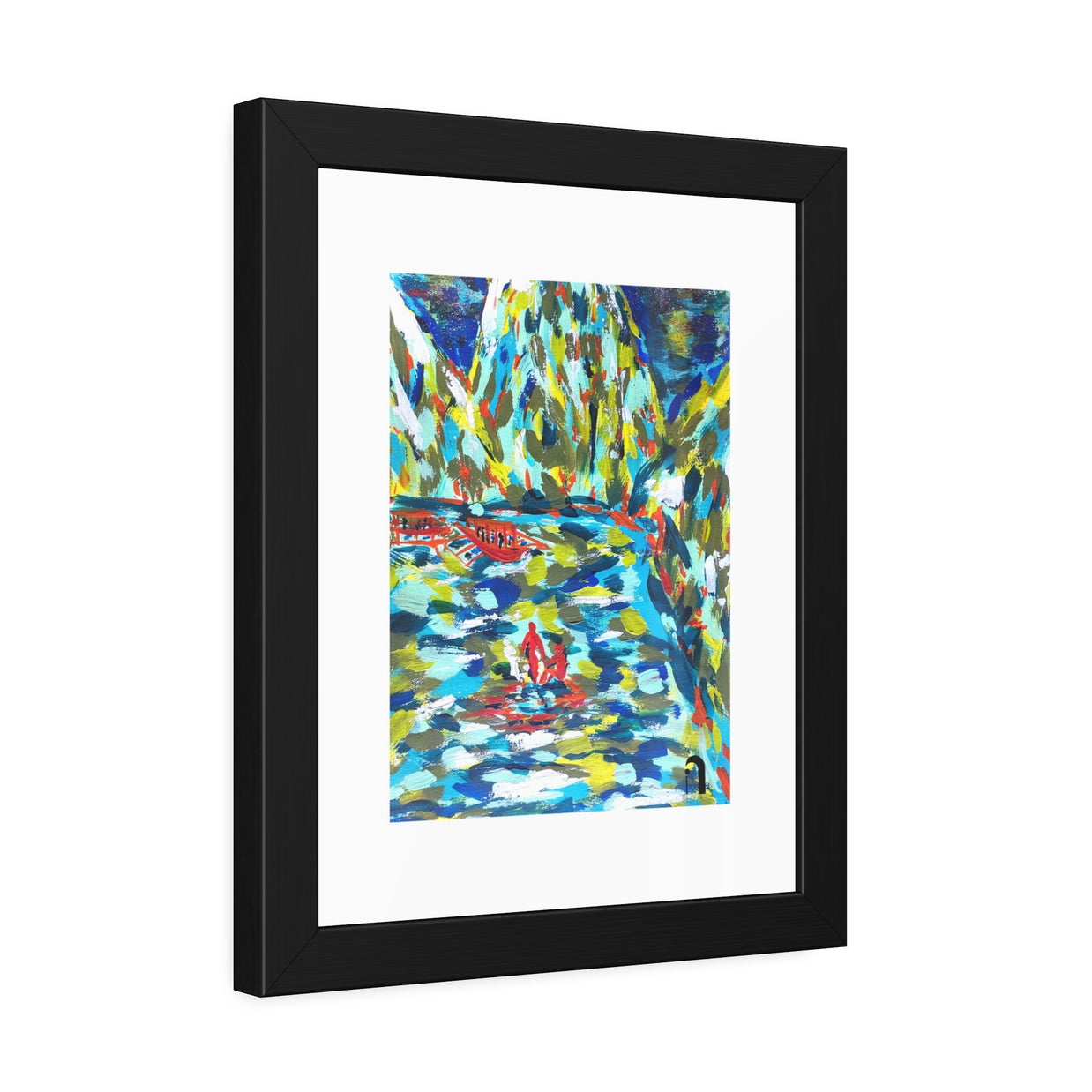 Where I Arrived Within | Phi Phi Islands | Framed Abstract Art Print | Bucket List Collection