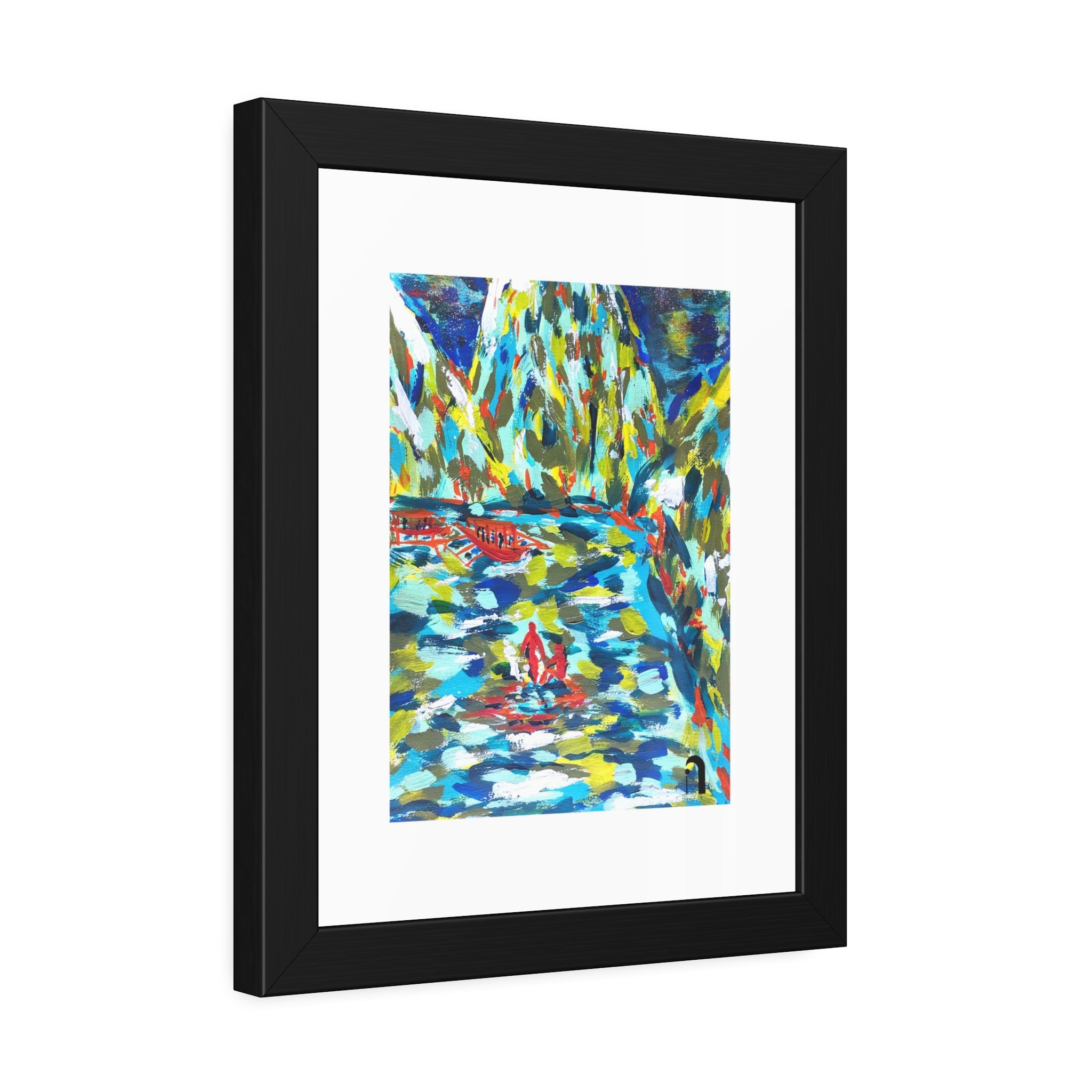 Where I Arrived Within | Phi Phi Islands | Framed Abstract Art Print | Bucket List Collection
