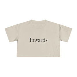 INWARDS Art Crop Tee | Before Freedom Found Me | Wearable Art Shirt | Bucket List Collection