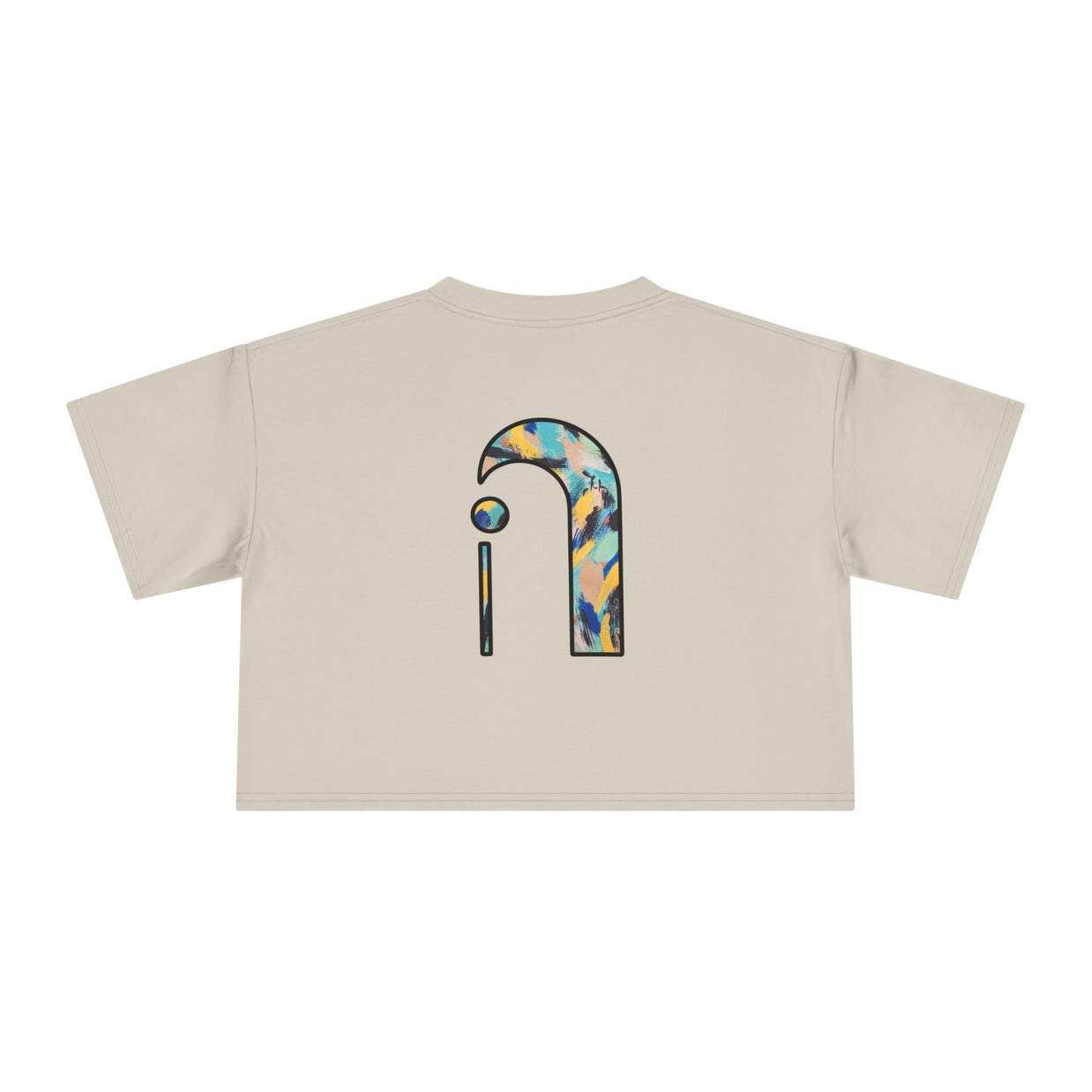 INWARDS Art Crop Tee | Where the Ocean Meets Us | Wearable Art Shirt | Bucket List Collection