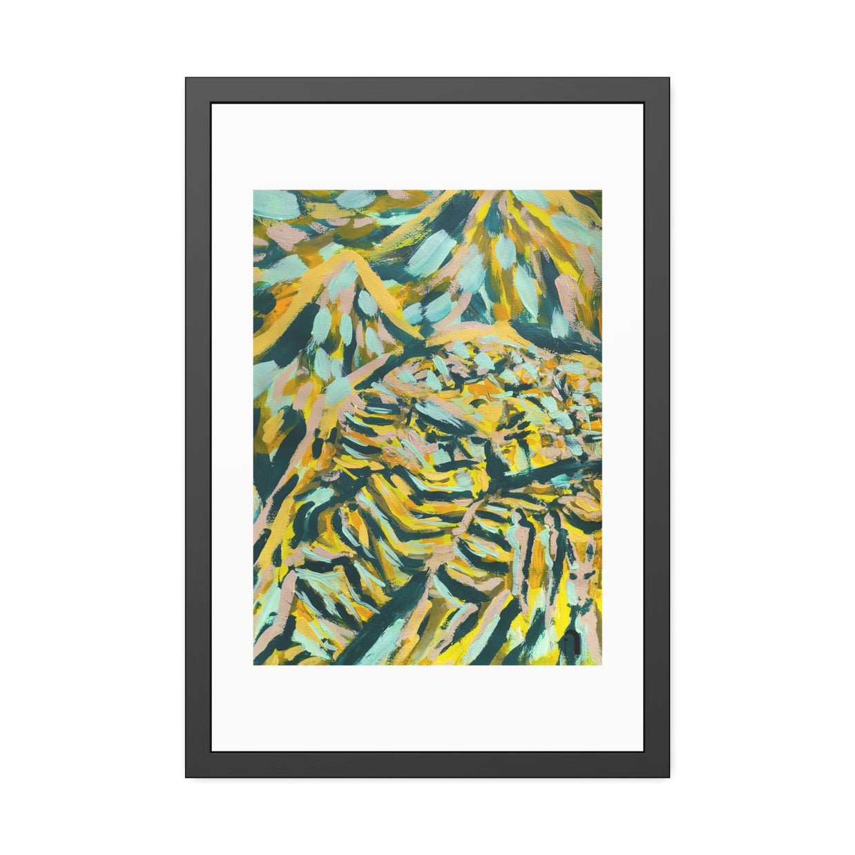 Where Wonder Finds Us | Machu Picchu | Framed Abstract Art Print | Bucket List Collection