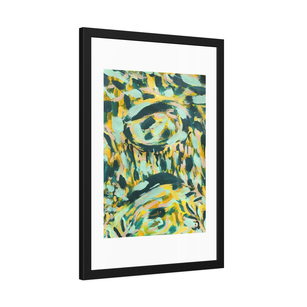 Where Silence Holds Me | Cenotes | Framed  Abstract Art Print | Bucket List Collection