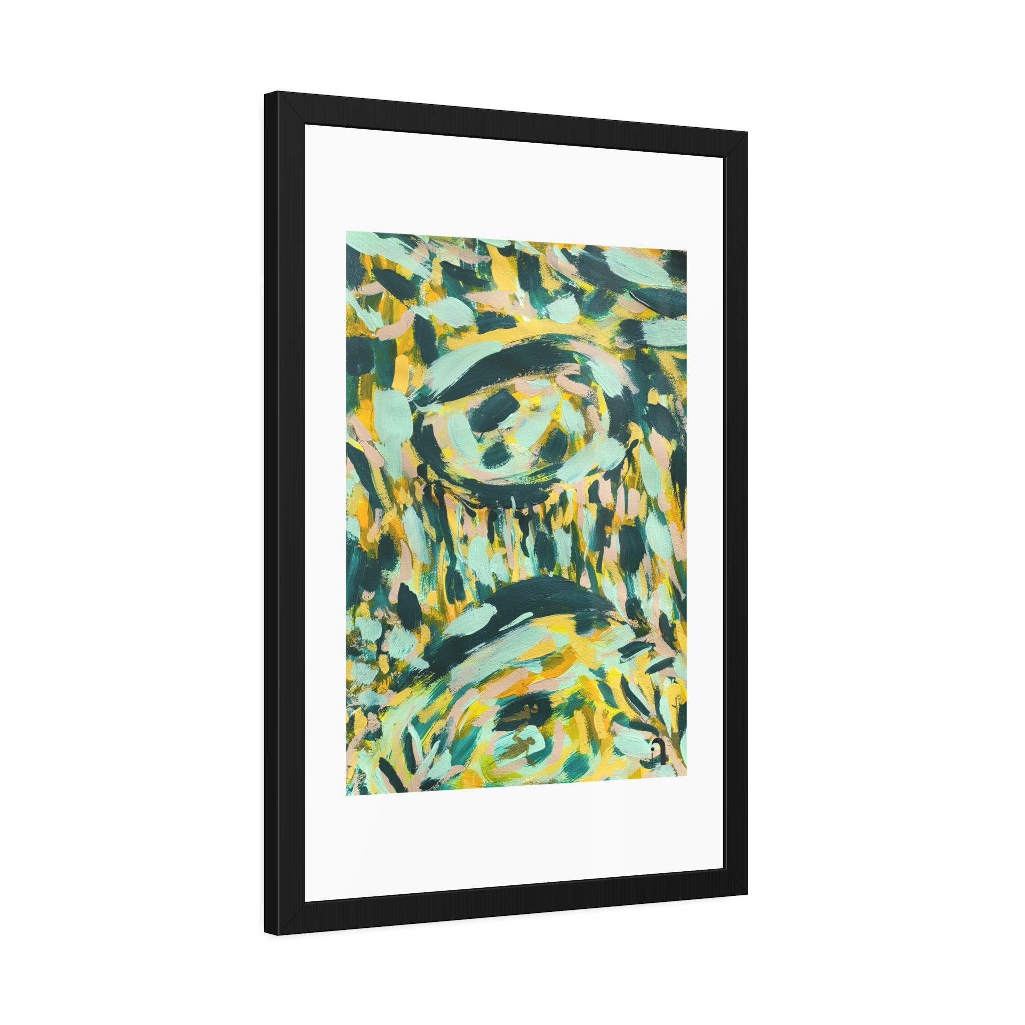Where Silence Holds Me | Cenotes | Framed  Abstract Art Print | Bucket List Collection