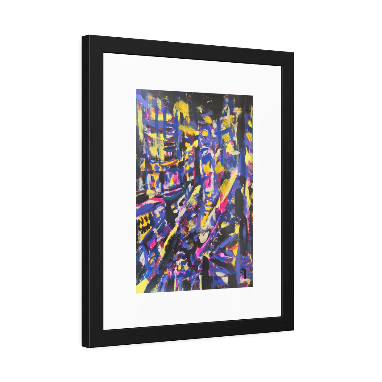 The Night Everything Begins | New York Dream | Framed Abstract Fine Print | Bucket List Collection