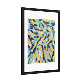 Where the Ocean Meets Us | Maldives | Framed Abstract Art Print | Bucket List Collection