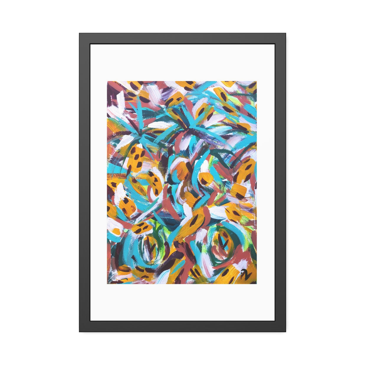 Before Freedom Found Me | Buenos Aires | Framed Abstract Art Print | Bucket List Collection