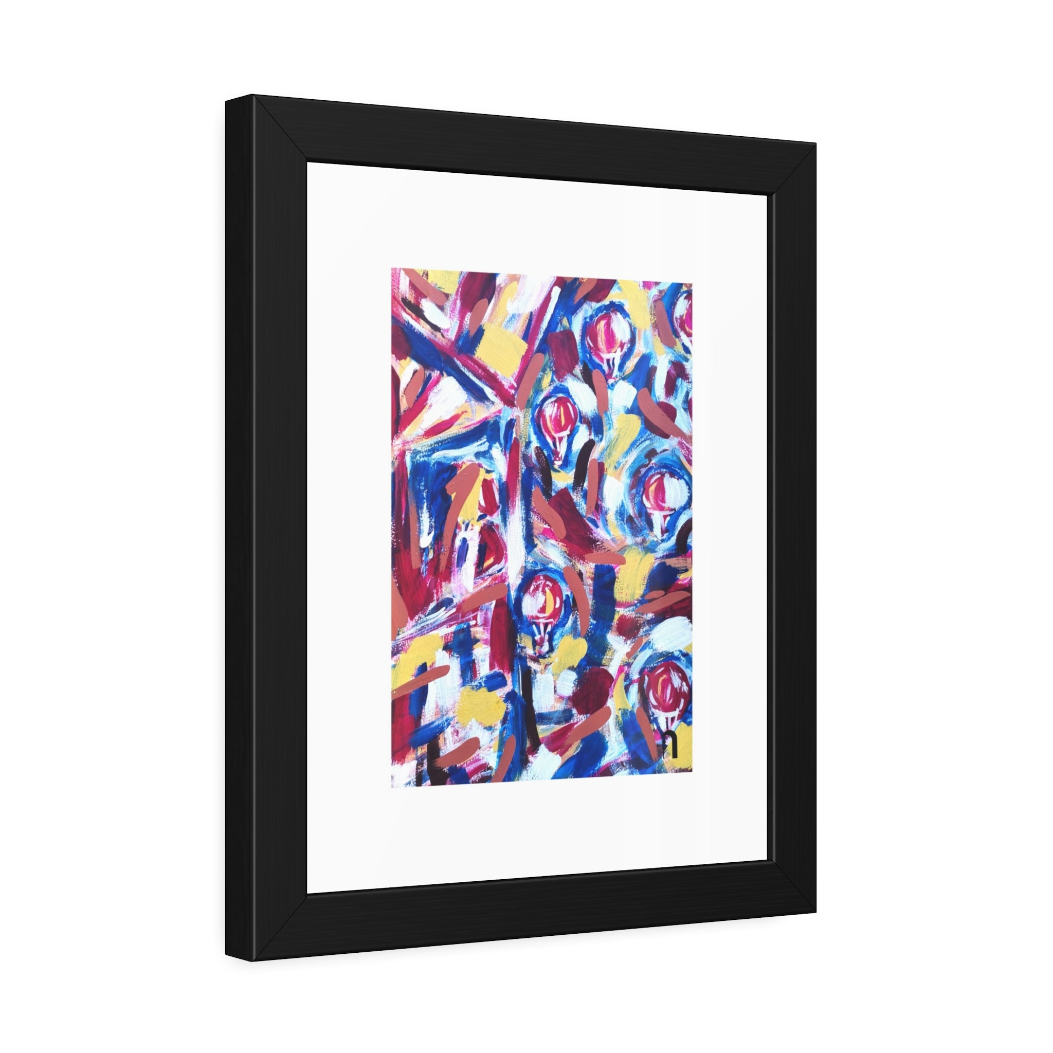Where Dreams Lift | Hot Air Balloon Dream | Framed Abstract Art Print | Bucket List Collection