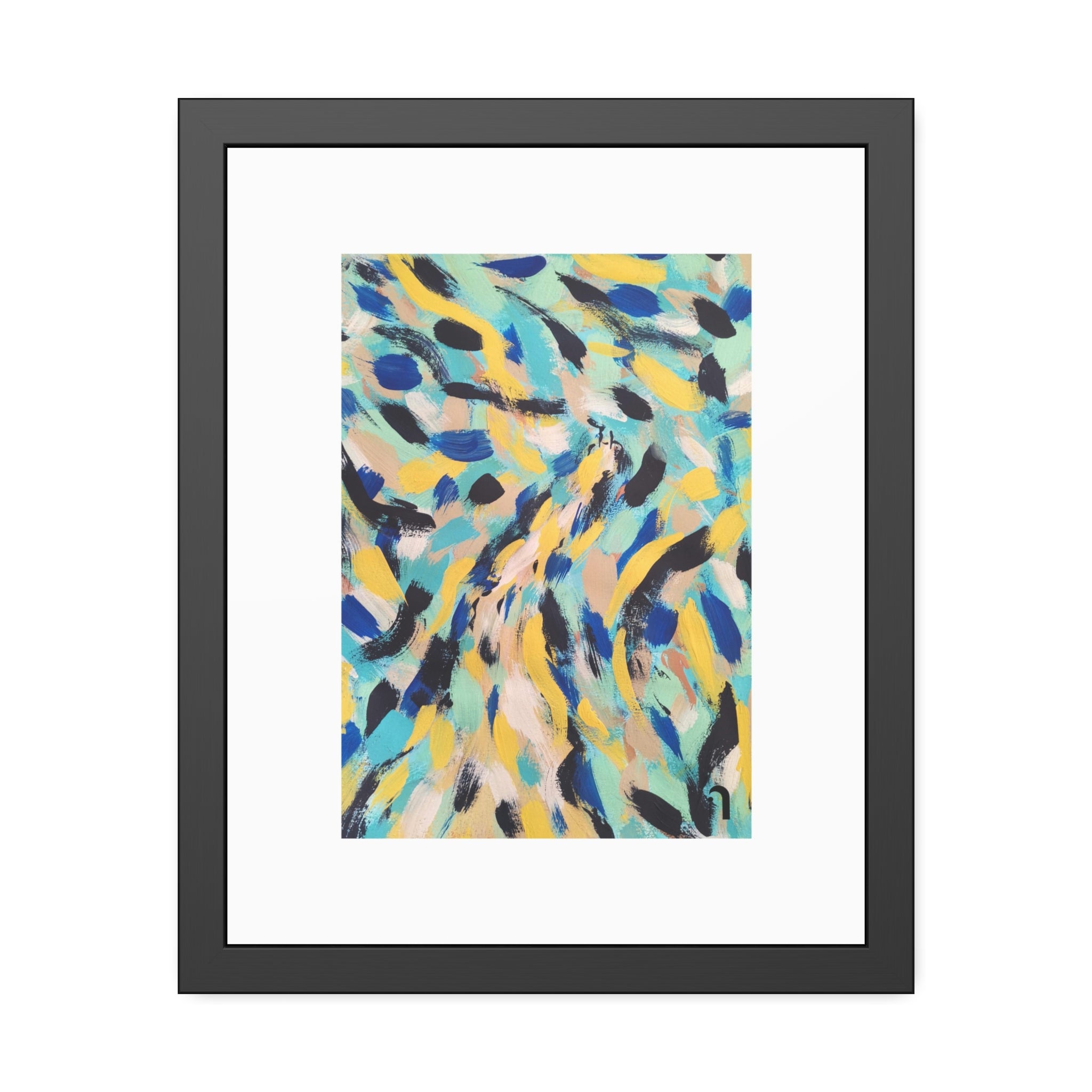 Where the Ocean Meets Us | Maldives | Framed Abstract Art Print | Bucket List Collection