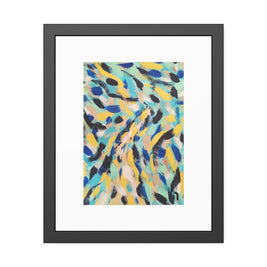 Where the Ocean Meets Us | Maldives | Framed Abstract Art Print | Bucket List Collection