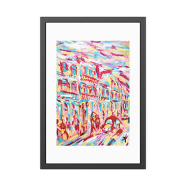 Before the Music Found Me | Havana | Framed Abstract Art Print | Bucket List Collection.