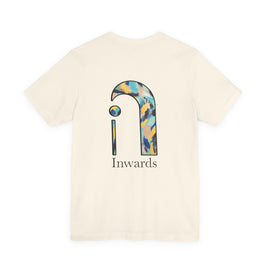 INWARDS Art Tee | Where the Ocean Meets Us | Wearable Art T-shirt |  Bucket List Collection