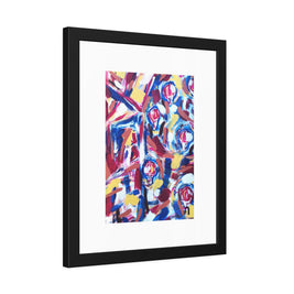 Where Dreams Lift | Hot Air Balloon Dream | Framed Abstract Art Print | Bucket List Collection