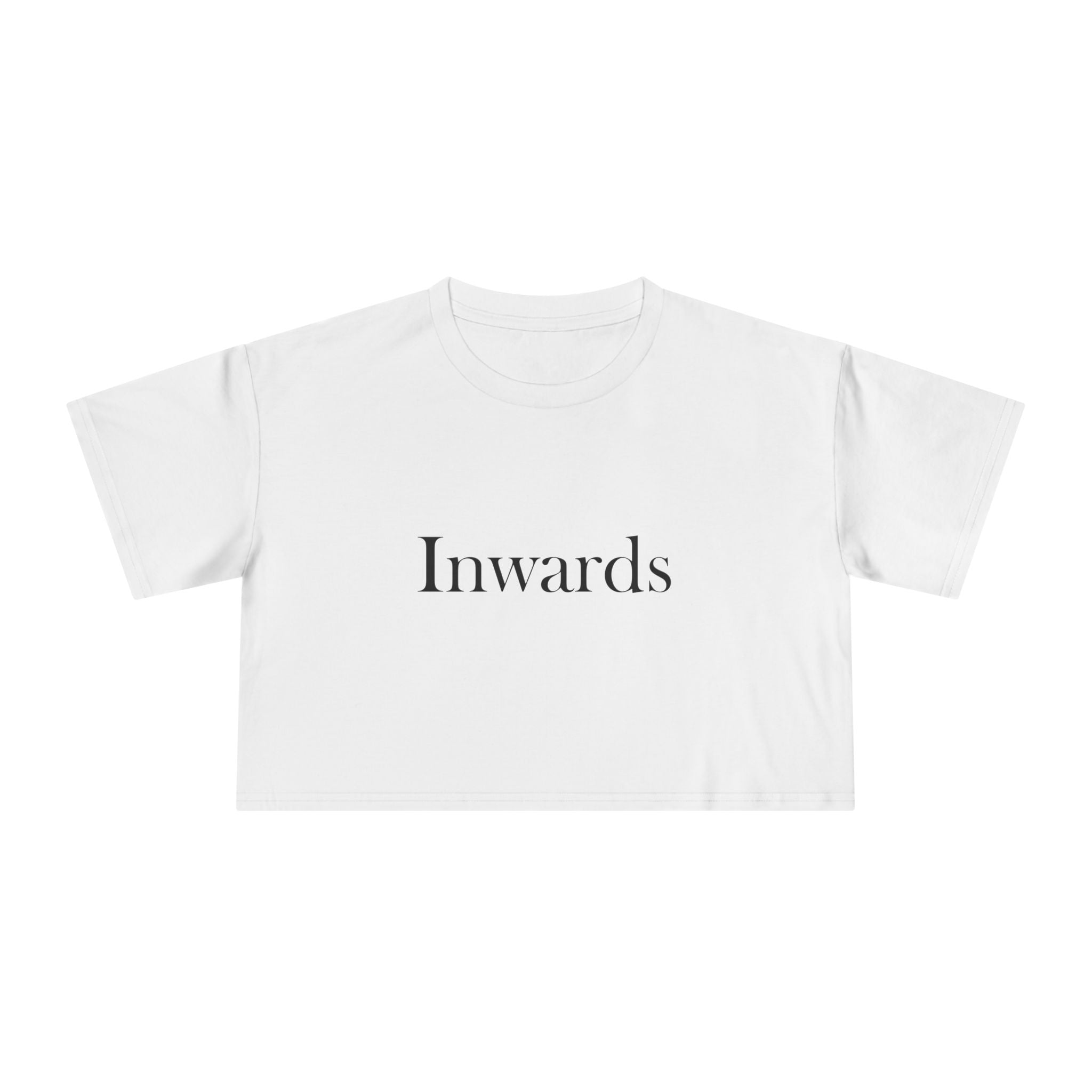 INWARDS Art Crop Tee | Before the Open Sky | Wearable Art Shirt | Bucket List Collection