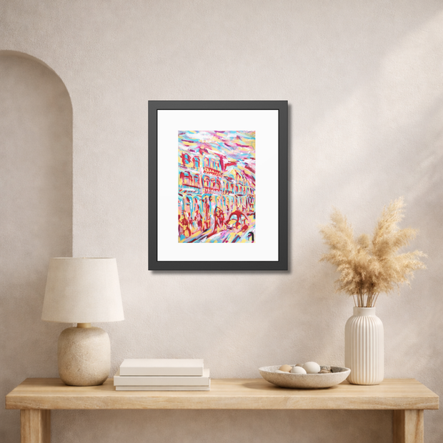 Before the Music Found Me | Havana | Framed Abstract Art Print | Bucket List Collection.