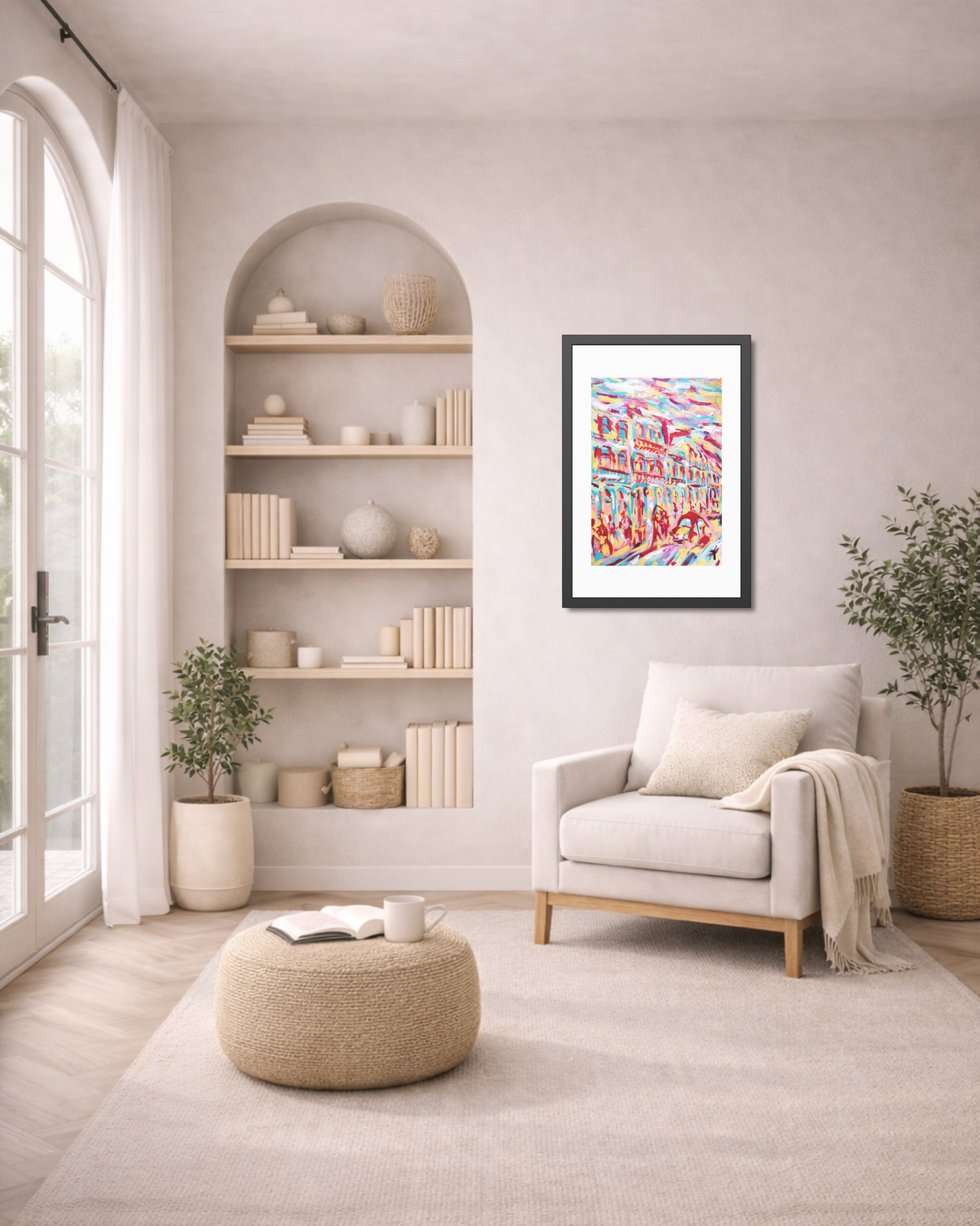 Before the Music Found Me | Havana | Framed Abstract Art Print | Bucket List Collection.