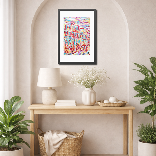 Before the Music Found Me | Havana | Framed Abstract Art Print | Bucket List Collection.