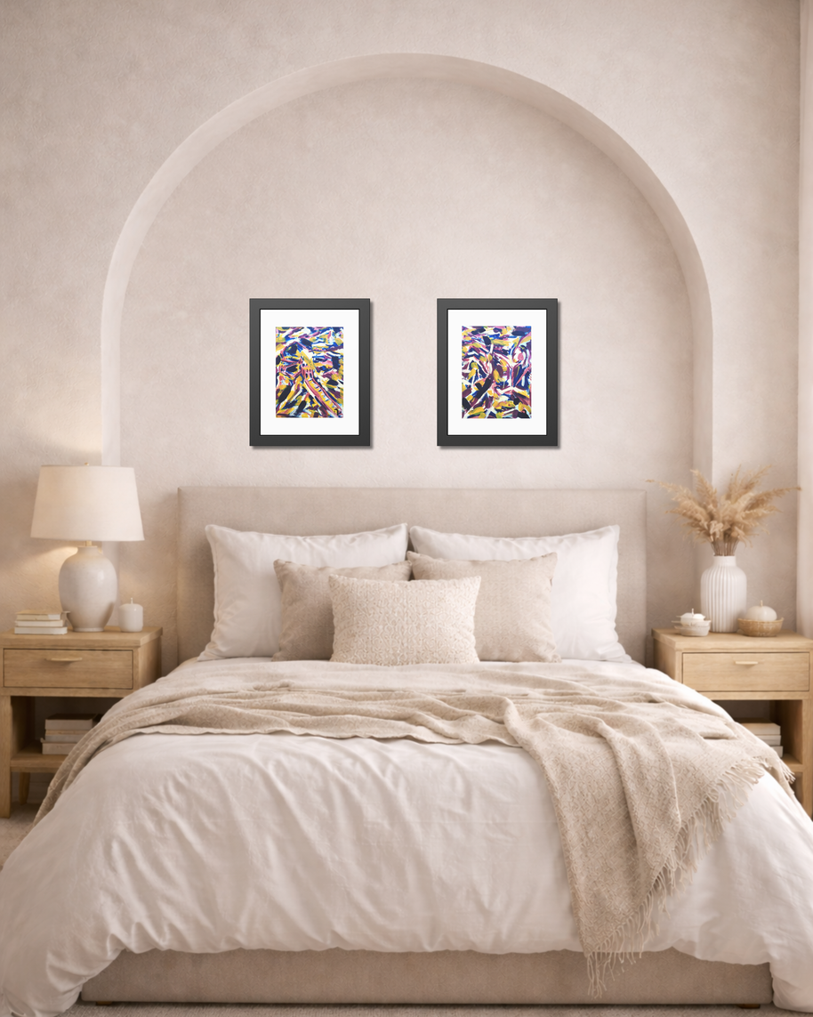 Becoming Real | Helicopter Dream | Framed Abstract Art Print | Bucket List Collection