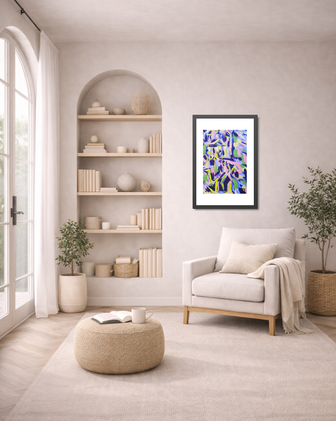 Before the Ancient Silence | Egypt | Framed Abstract Art Print | Bucket List Collection