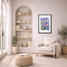 Before the Ancient Silence | Egypt | Framed Abstract Art Print | Bucket List Collection