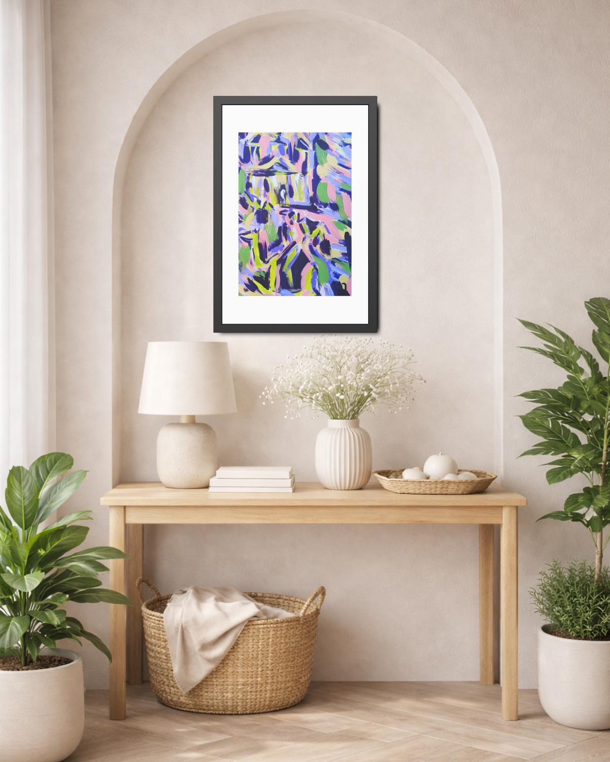 Before the Ancient Silence | Egypt | Framed Abstract Art Print | Bucket List Collection