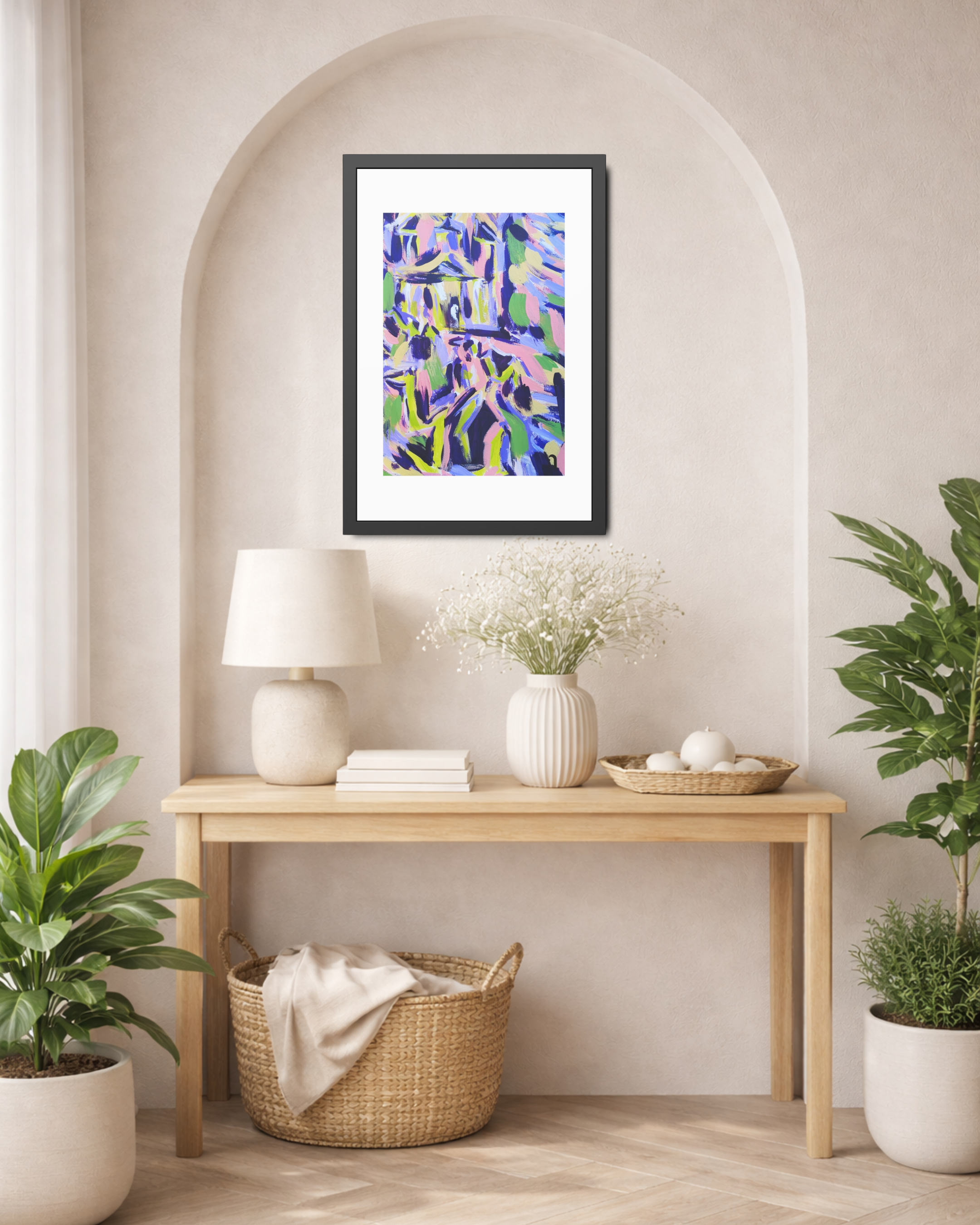 Before the Ancient Silence | Egypt | Framed Abstract Art Print | Bucket List Collection