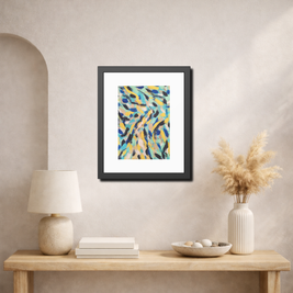 Where the Ocean Meets Us | Maldives | Framed Abstract Art Print | Bucket List Collection