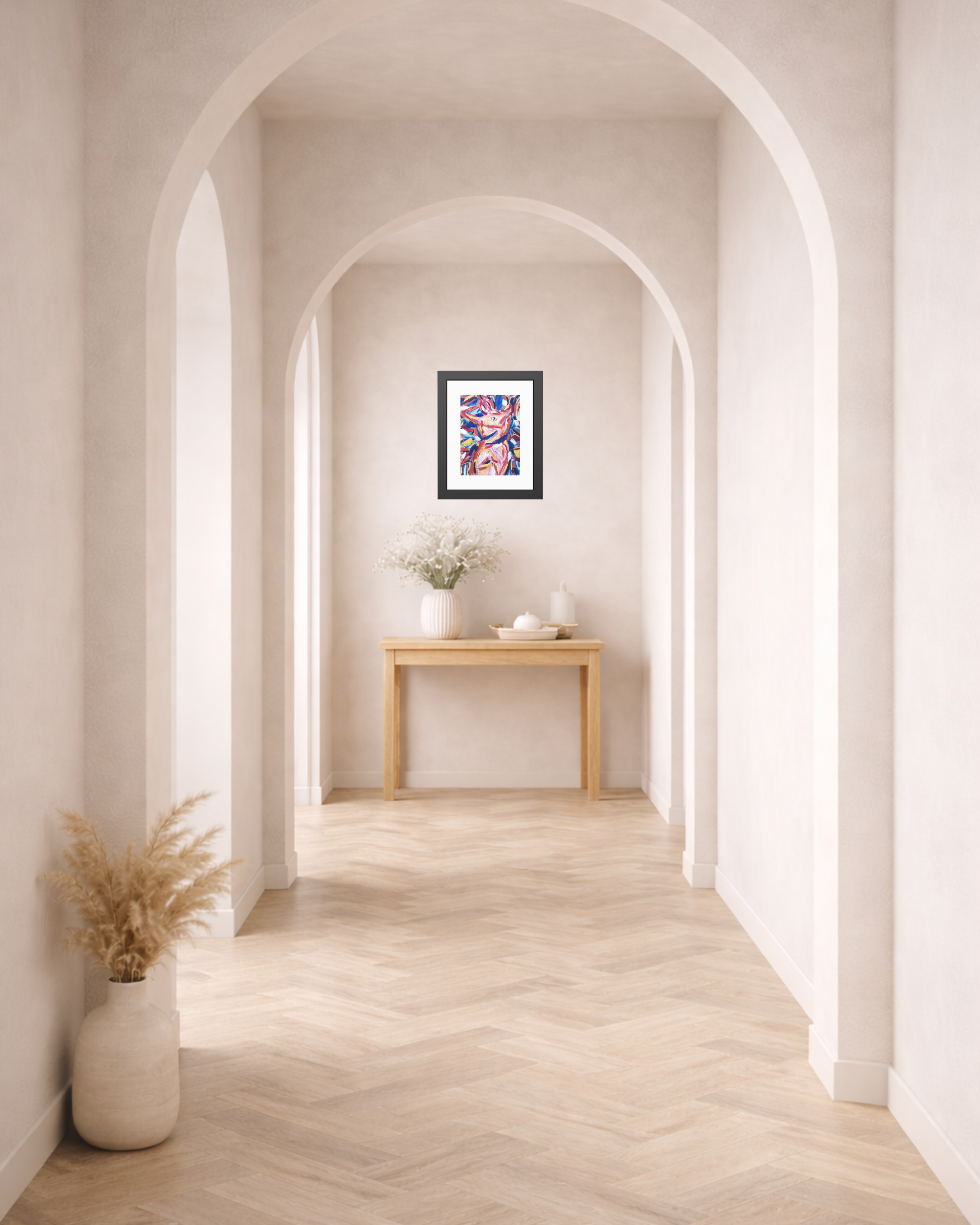 Coming Home to Myself | Buenos Aires | Framed Abstract Art Print | Bucket List Collection