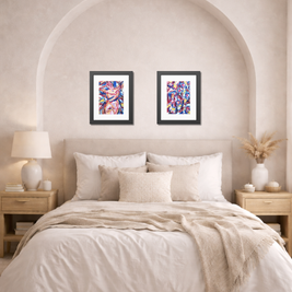 Coming Home to Myself | Buenos Aires | Framed Abstract Art Print | Bucket List Collection