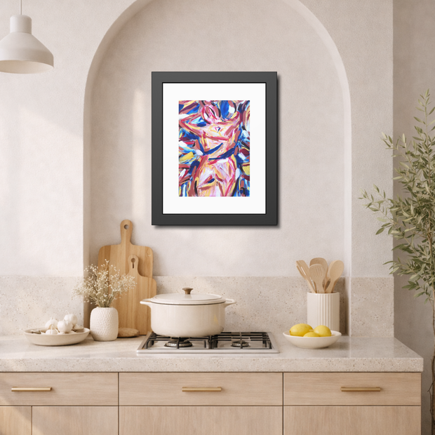 Coming Home to Myself | Buenos Aires | Framed Abstract Art Print | Bucket List Collection
