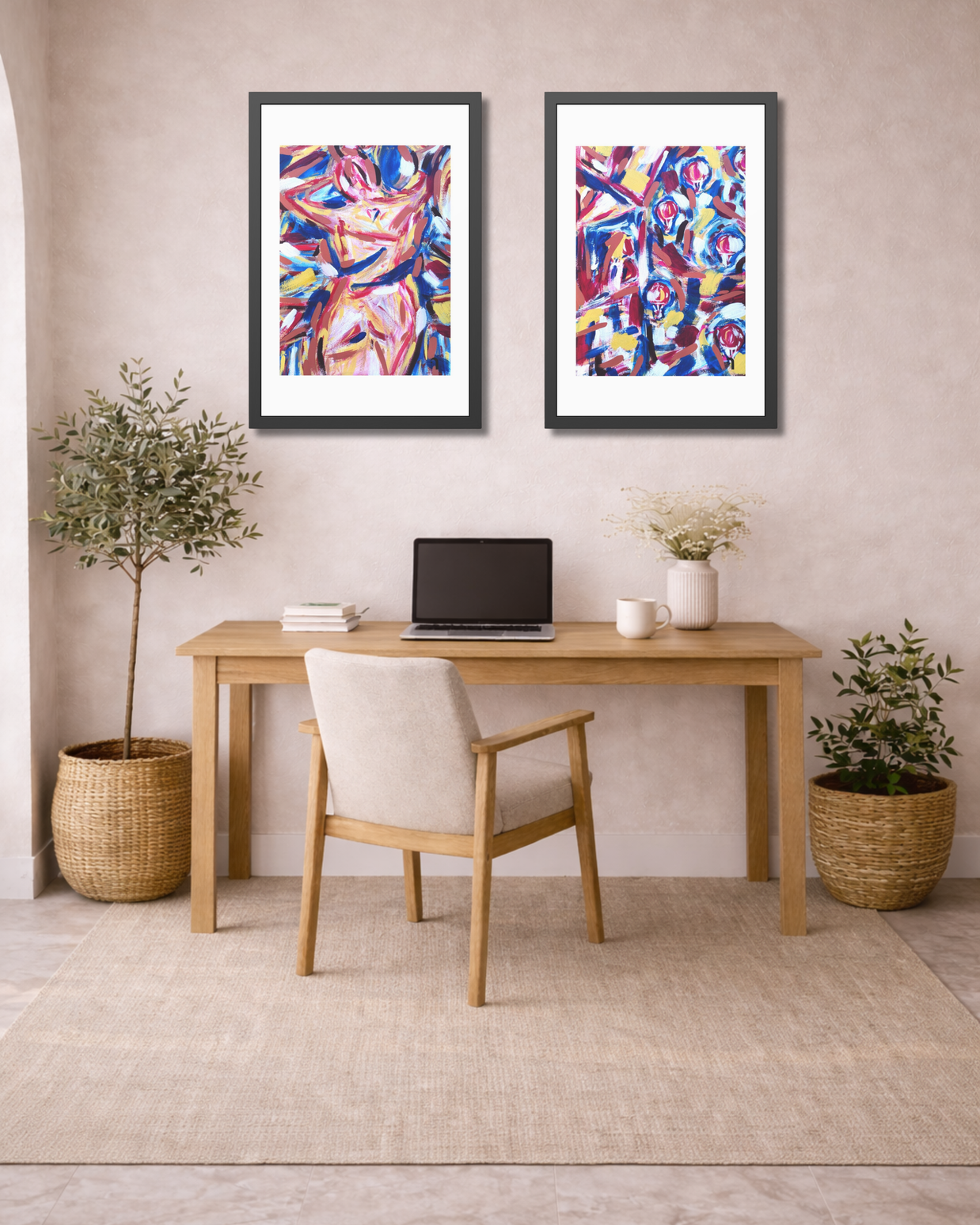 Where Dreams Lift | Hot Air Balloon Dream | Framed Abstract Art Print | Bucket List Collection