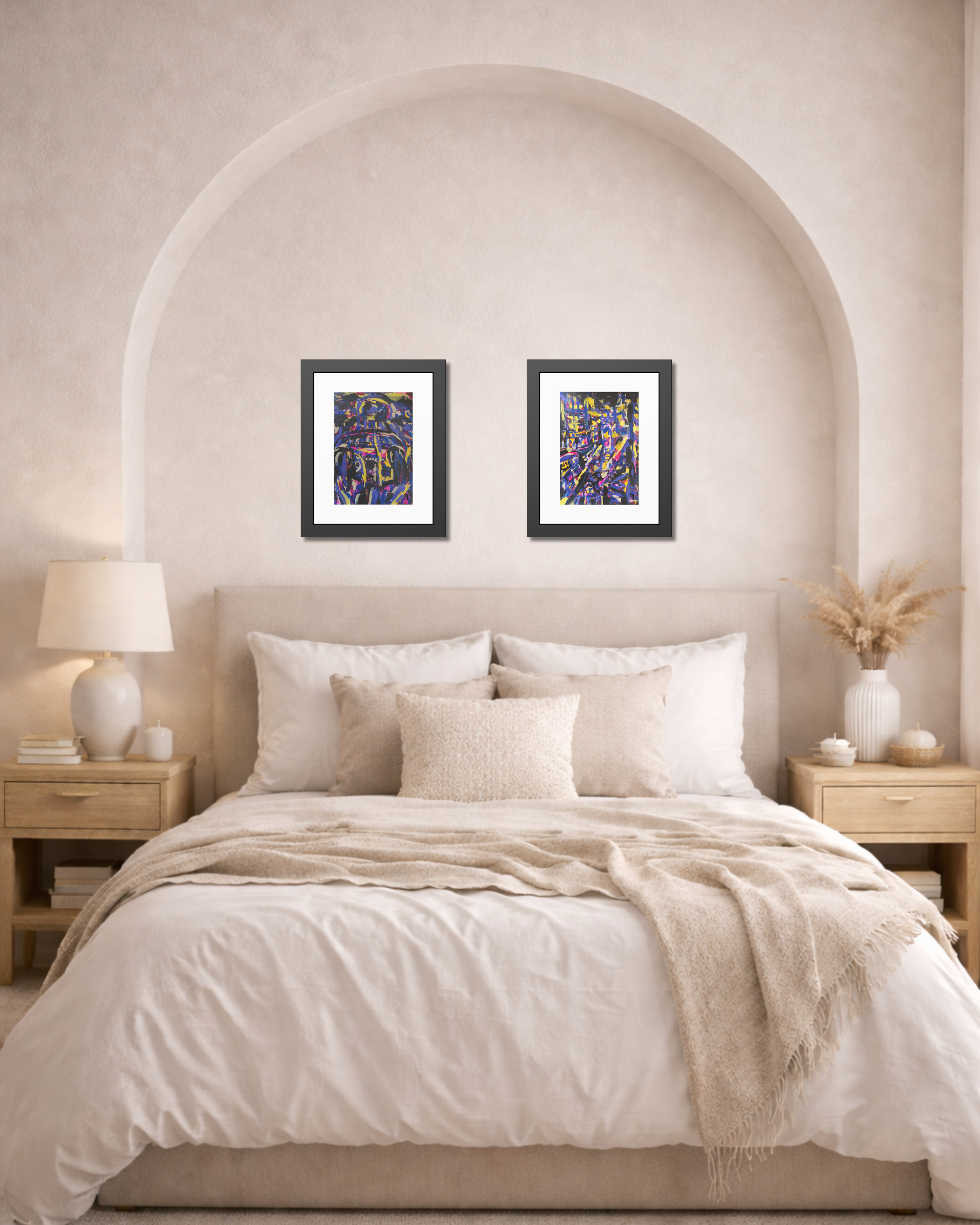 The Road We Shared | Route 66 Dream | Framed Abstract Art Print | Bucket List Collection