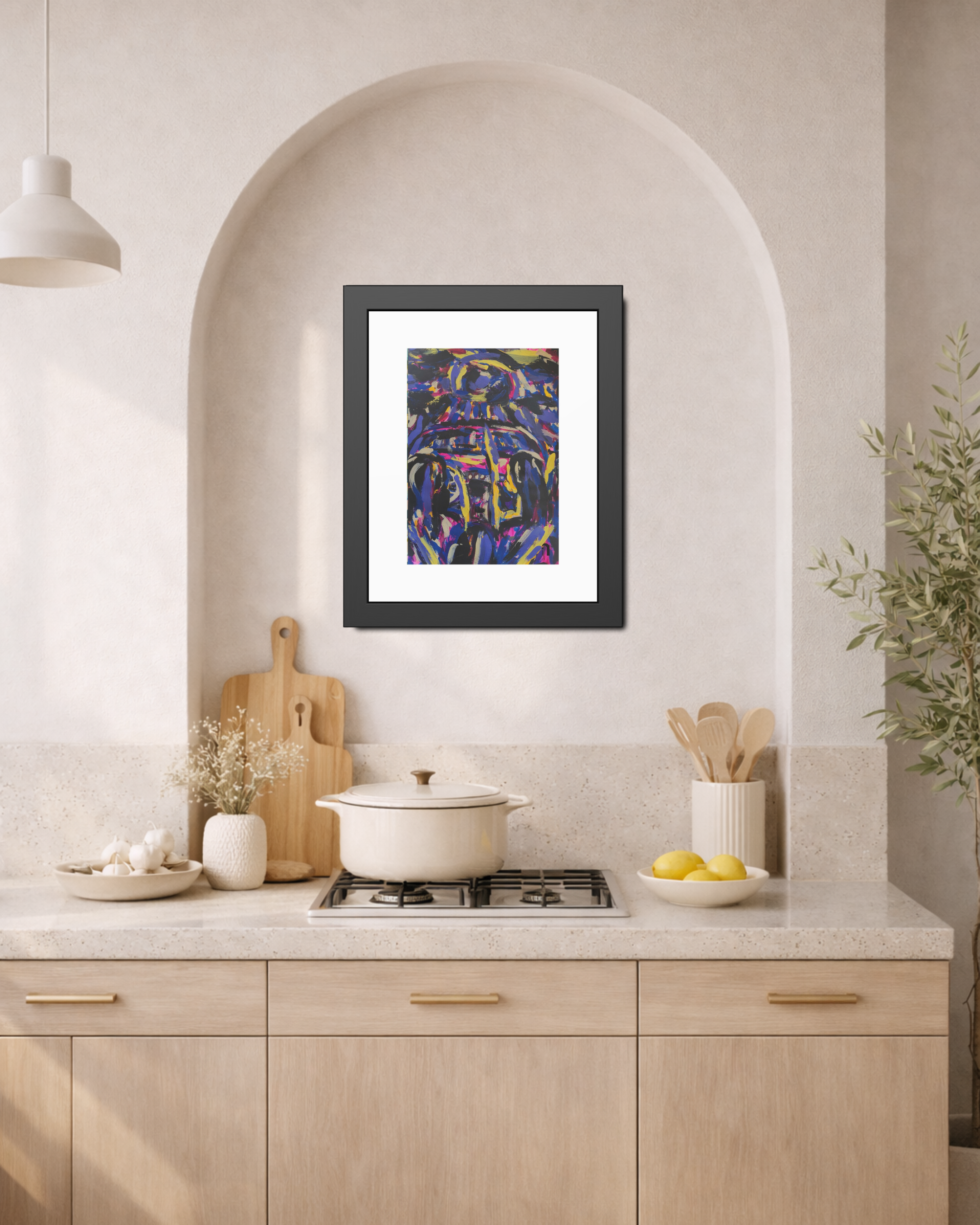 The Road We Shared | Route 66 Dream | Framed Abstract Art Print | Bucket List Collection