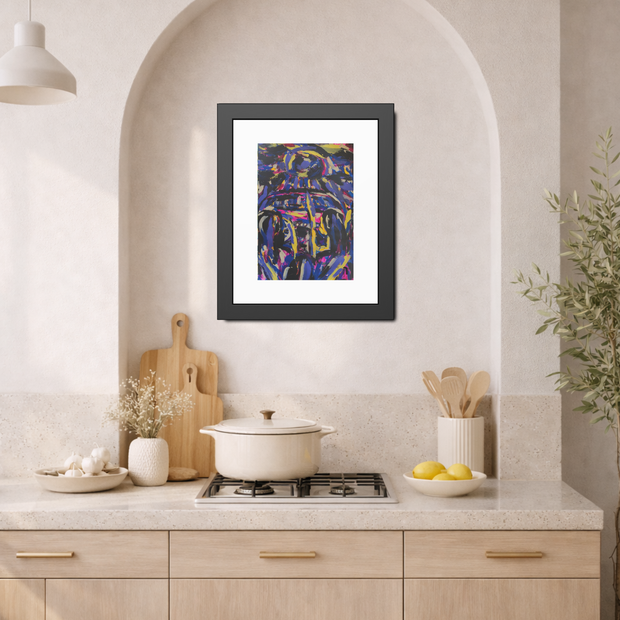 The Road We Shared | Route 66 Dream | Framed Abstract Art Print | Bucket List Collection