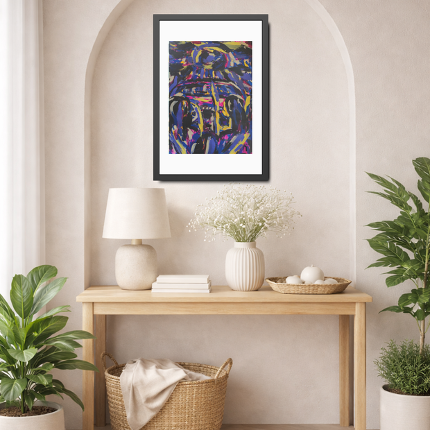 The Road We Shared | Route 66 Dream | Framed Abstract Art Print | Bucket List Collection