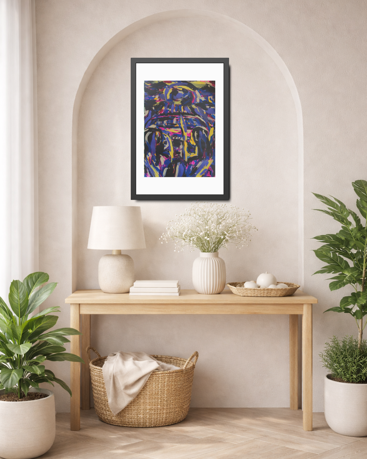 The Road We Shared | Route 66 Dream | Framed Abstract Art Print | Bucket List Collection