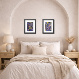 The Night Everything Begins | New York Dream | Framed Abstract Fine Print | Bucket List Collection