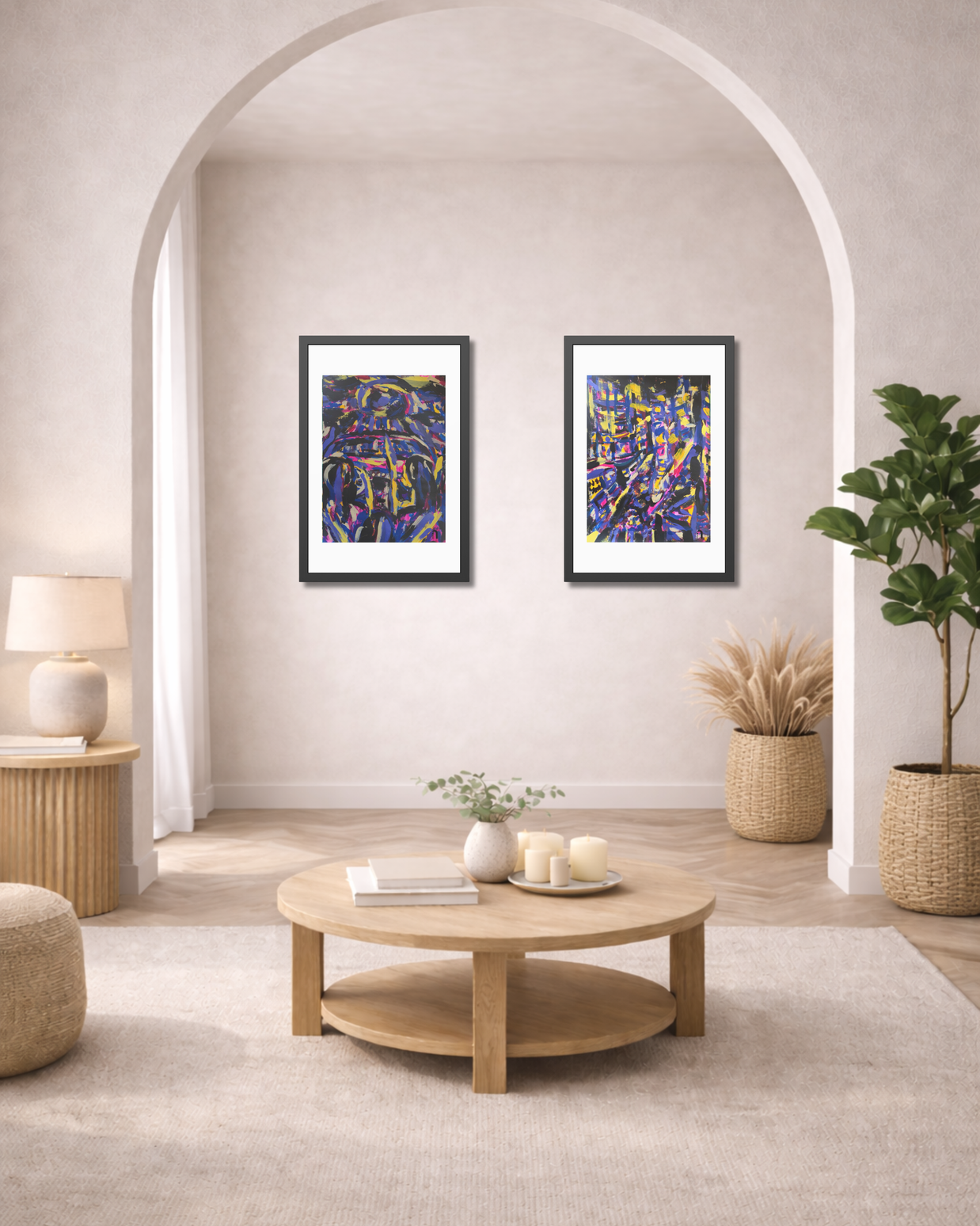 The Night Everything Begins | New York Dream | Framed Abstract Fine Print | Bucket List Collection