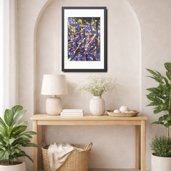 The Night Everything Begins | New York Dream | Framed Abstract Fine Print | Bucket List Collection