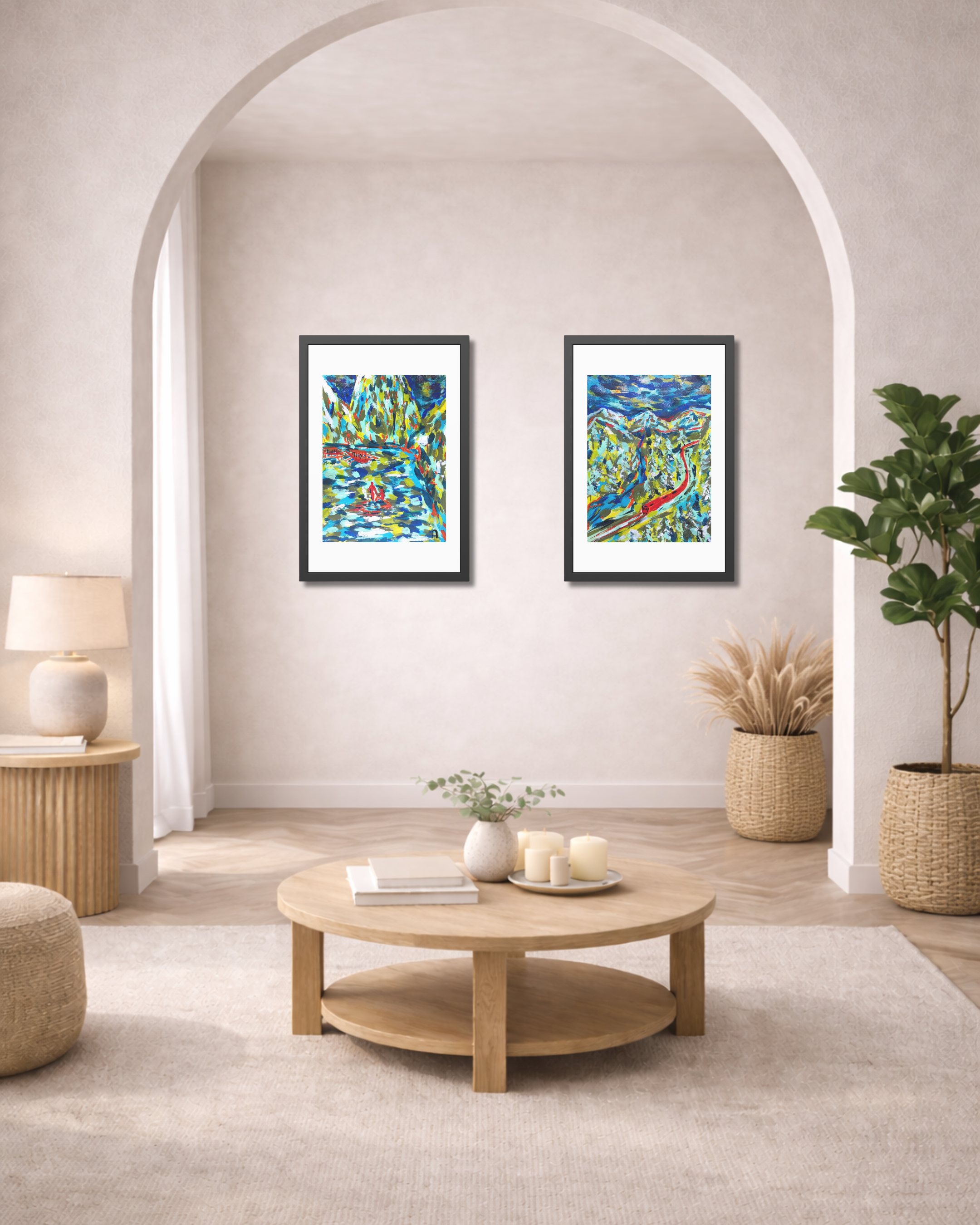 Where I Arrived Within | Phi Phi Islands | Framed Abstract Art Print | Bucket List Collection