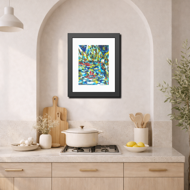 Where I Arrived Within | Phi Phi Islands | Framed Abstract Art Print | Bucket List Collection