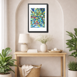 Where I Arrived Within | Phi Phi Islands | Framed Abstract Art Print | Bucket List Collection