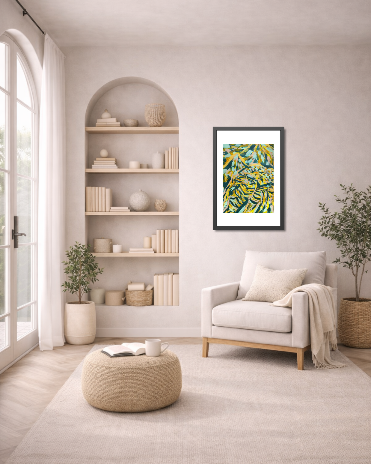 Where Wonder Finds Us | Machu Picchu | Framed Abstract Art Print | Bucket List Collection