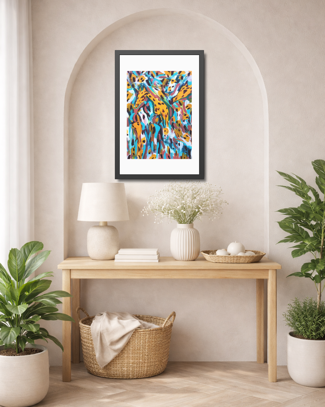 Where the Wild Watches Back | South Africa | Framed Abstract Art Print | Bucket List Collection