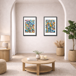 Before Freedom Found Me | Buenos Aires | Framed Abstract Art Print | Bucket List Collection