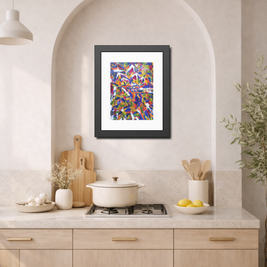 Where Creation Began | Sydney Botanic Garden | Framed Abstract Art Print | Bucket List Collection