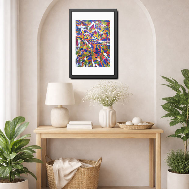 Where Creation Began | Sydney Botanic Garden | Framed Abstract Art Print | Bucket List Collection