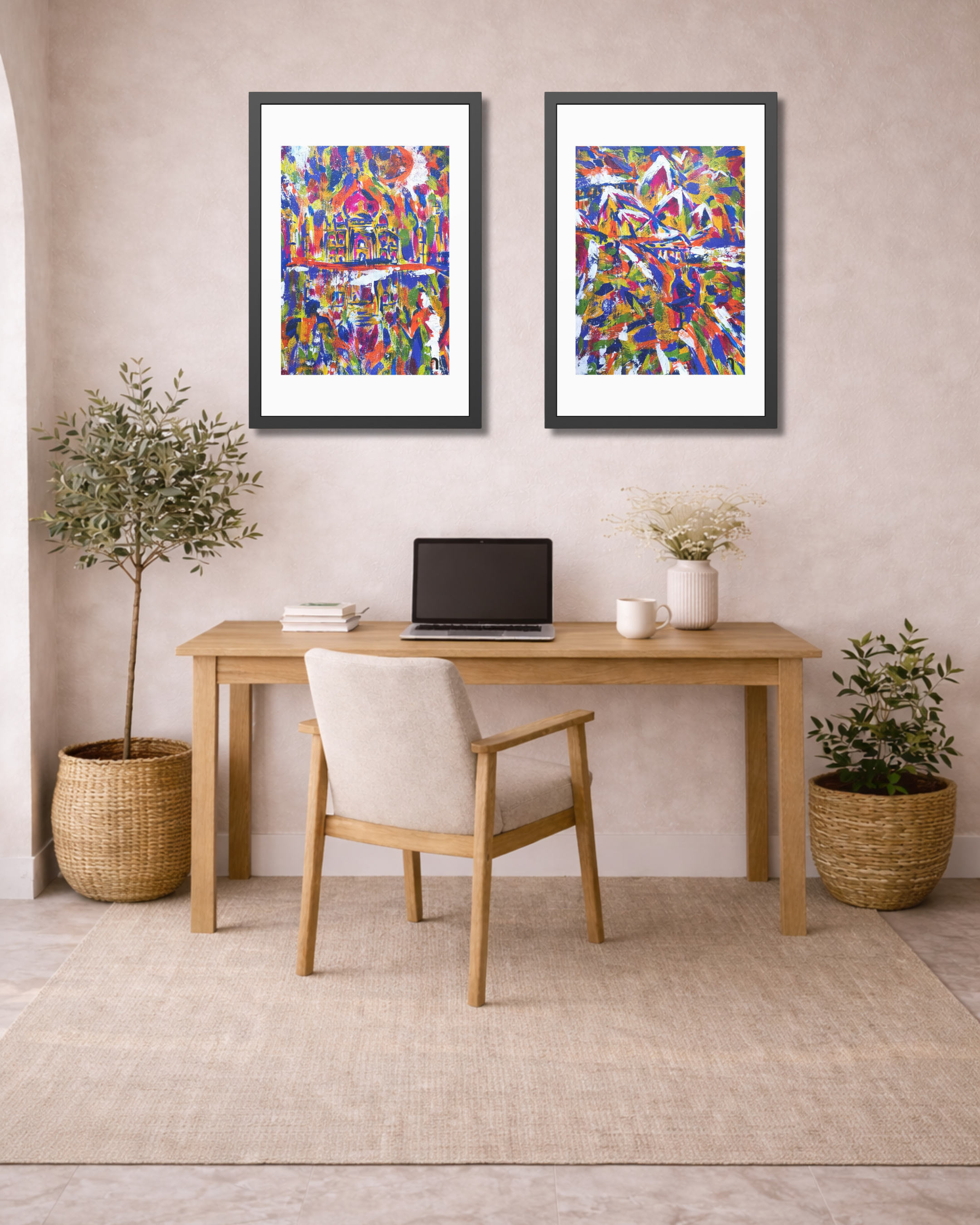 Where Creation Began | Sydney Botanic Garden | Framed Abstract Art Print | Bucket List Collection