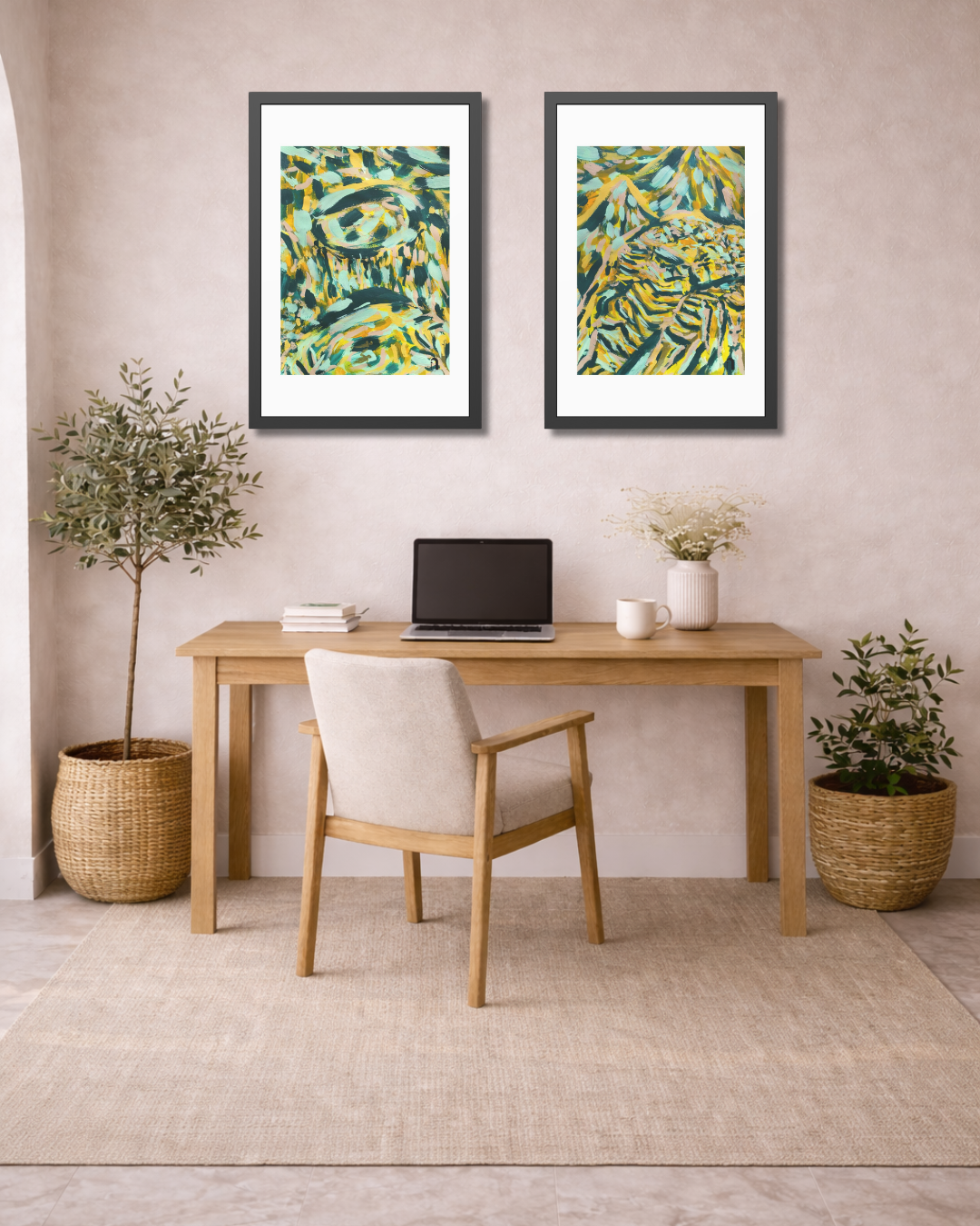 Where Silence Holds Me | Cenotes | Framed  Abstract Art Print | Bucket List Collection