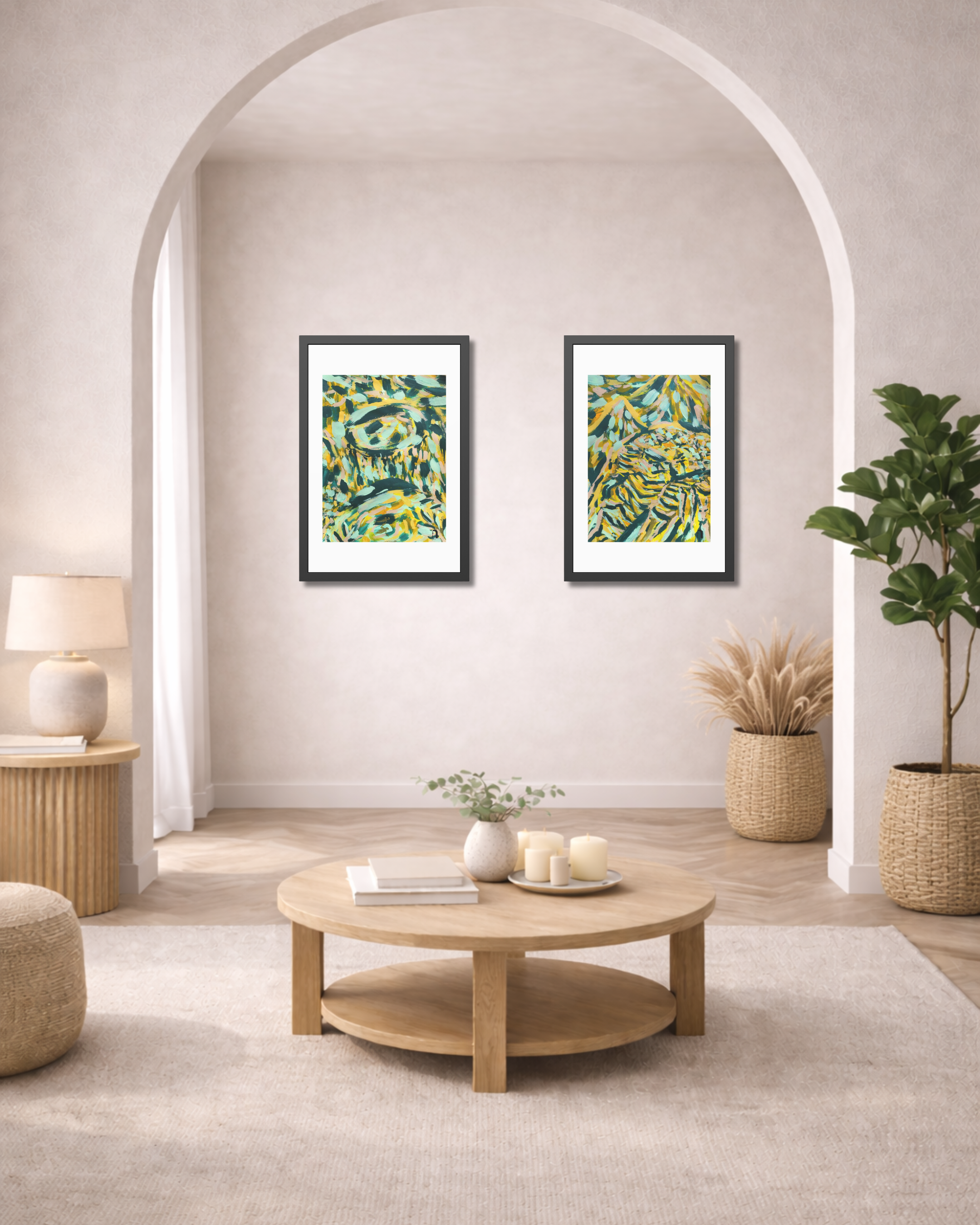 Where Silence Holds Me | Cenotes | Framed  Abstract Art Print | Bucket List Collection